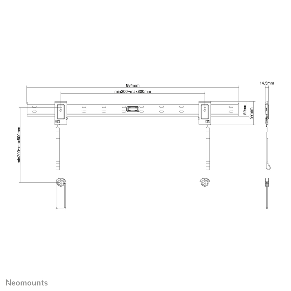 Neomounts by Newstar tv wall mount